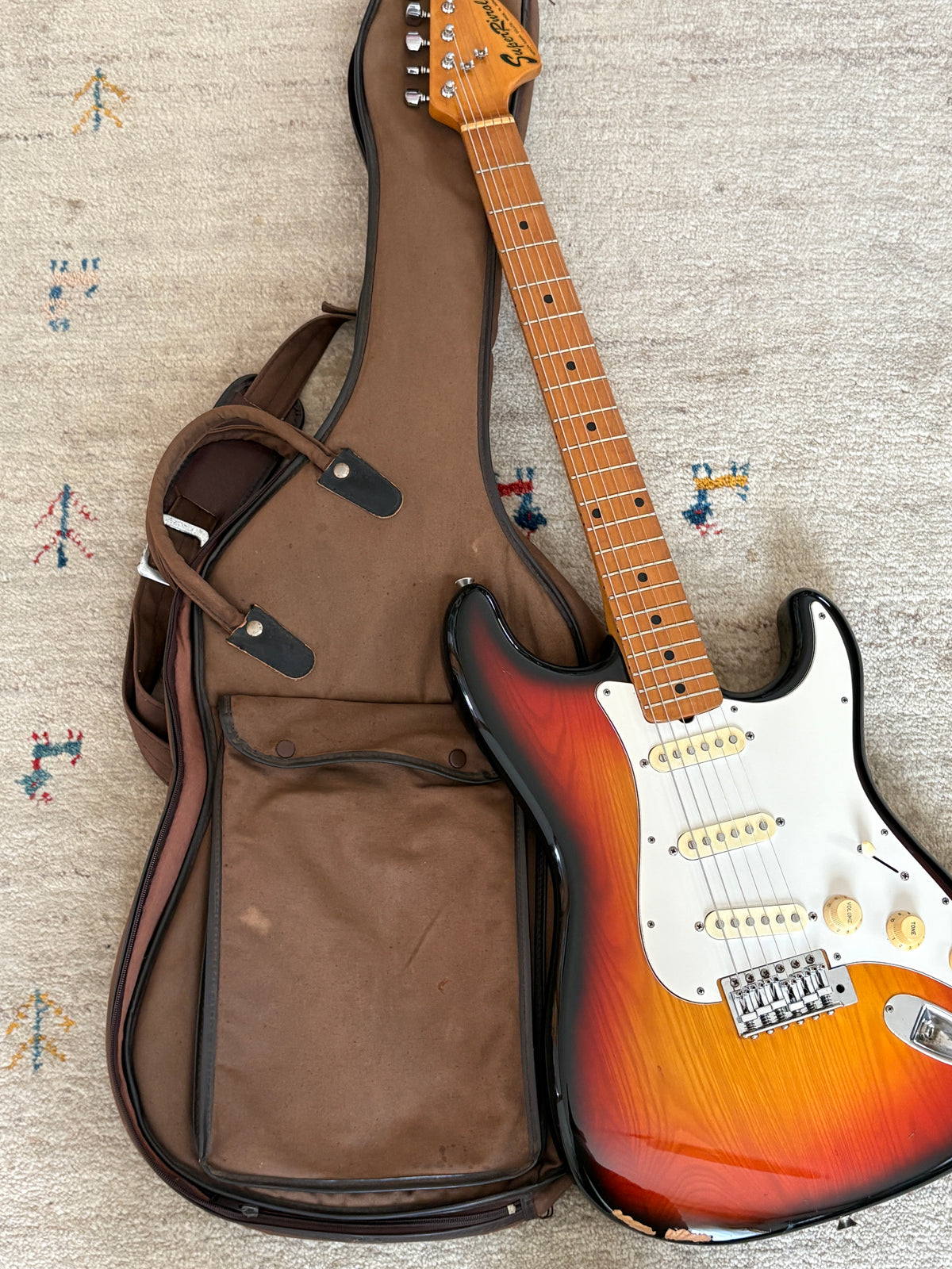 Yamaha SR-400 Super R'nroller '70s / Stratocaster Type