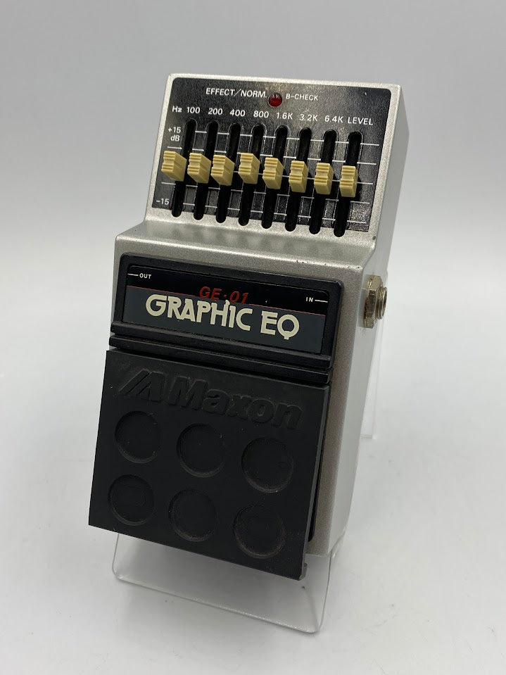 Maxon GE-01 Graphic EQ '80s