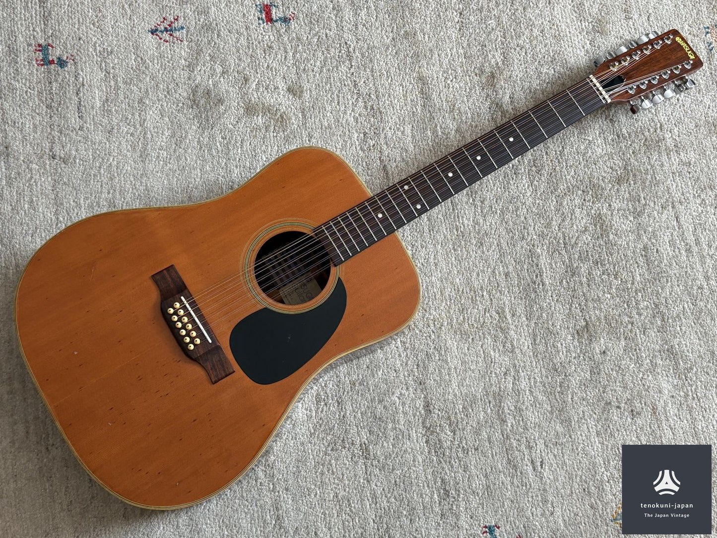 Kasuga T-413 12 Strings Acoustic Guitar '80s